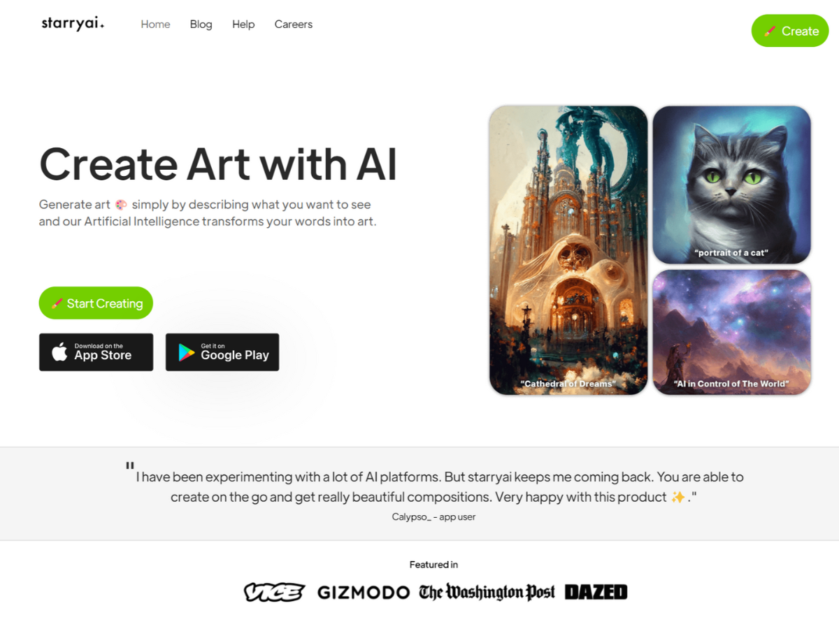 starryai-AI-Art-Generator-App-AI-Art-Maker