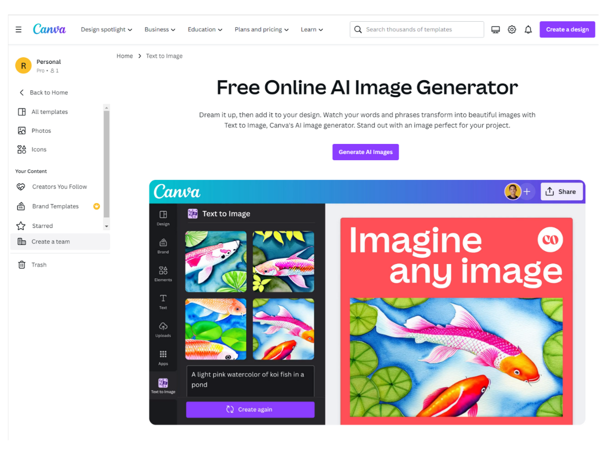 Canva_Free-AI-Image-Generator-Online-Text-to-Image-App