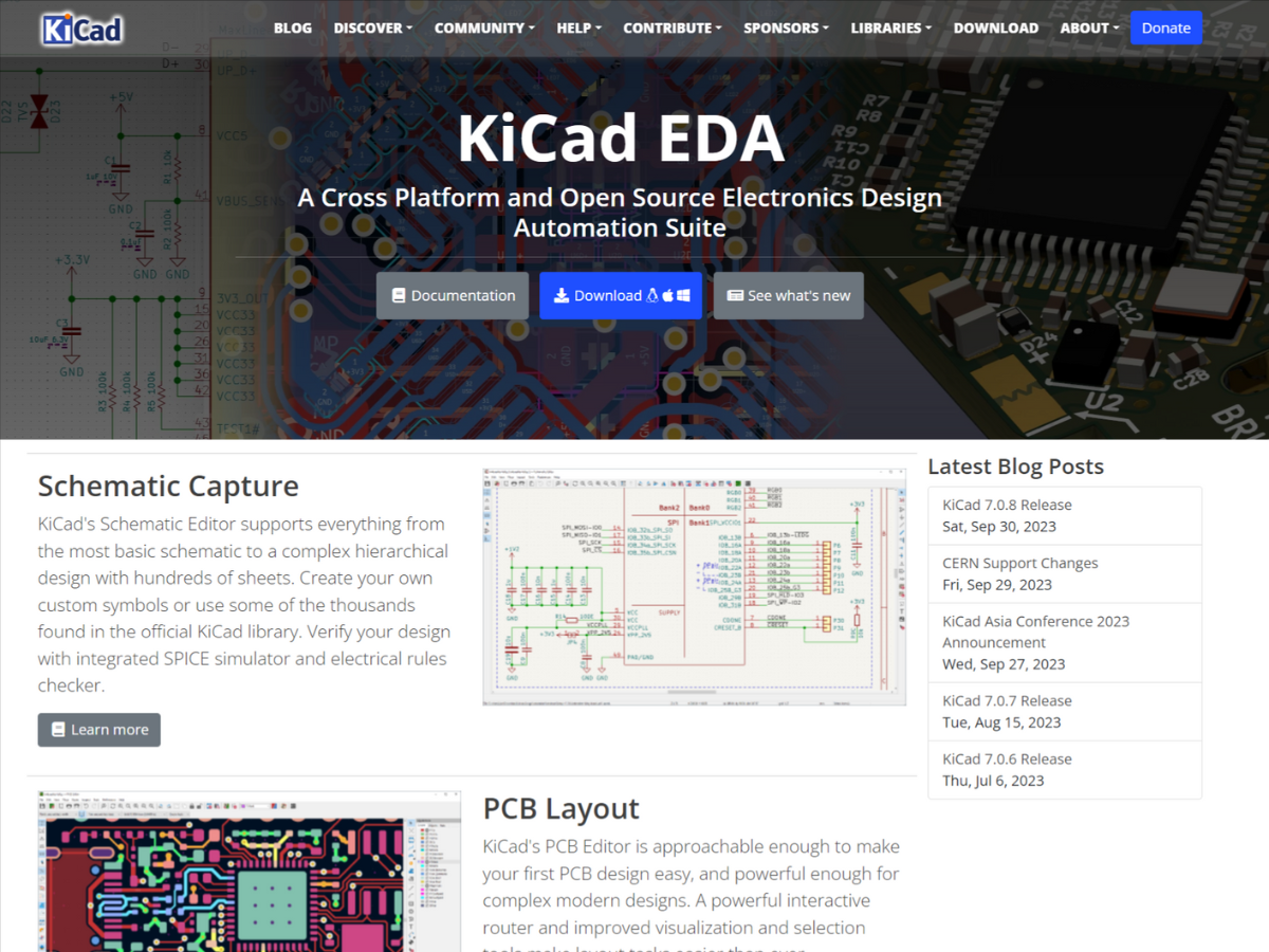 इलेक्ट्रिकल इंजीनियरिंग में Generative AI और ML_KiCad-EDA-Schematic-Capture-PCB-Design-Software